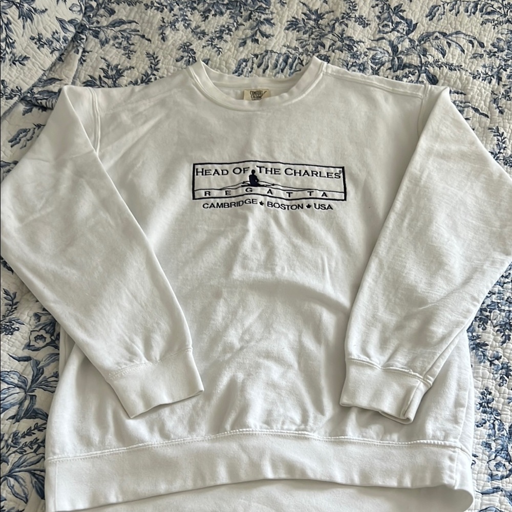 White Head of the Charles Sweatshirt